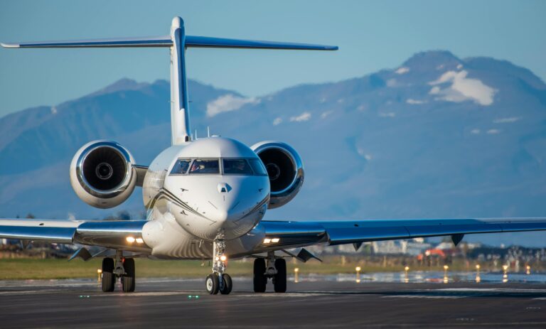 large private jet